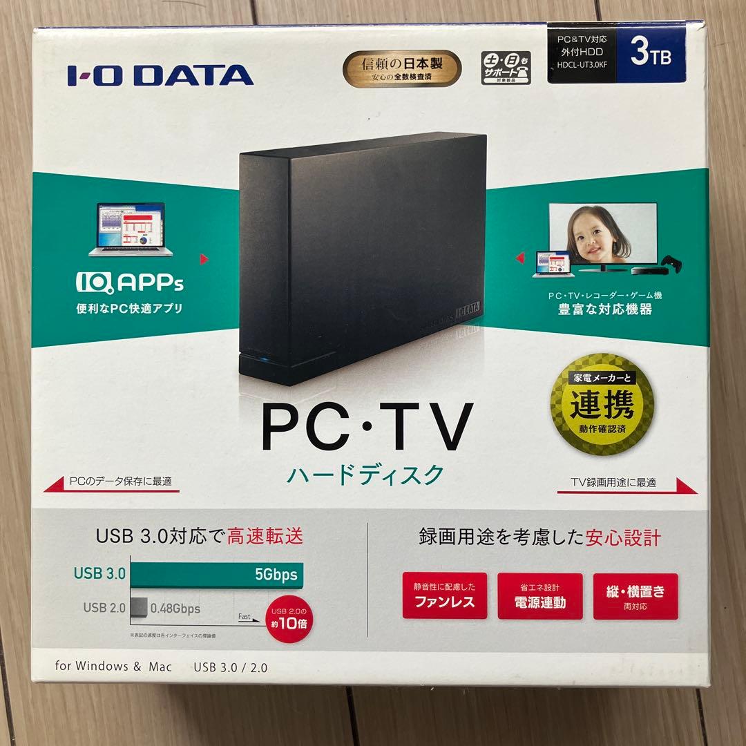 I-O DATA PC・TV ハードディスク 3TB Amazon.co.jp: I-O DATA HDD 外付けハードディスク 3TB USB3.0/テレビ