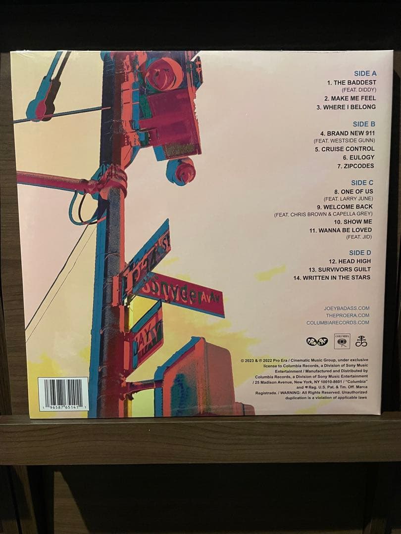 Joey Bada$$アナログレコード vinylLP 新品未開封2000