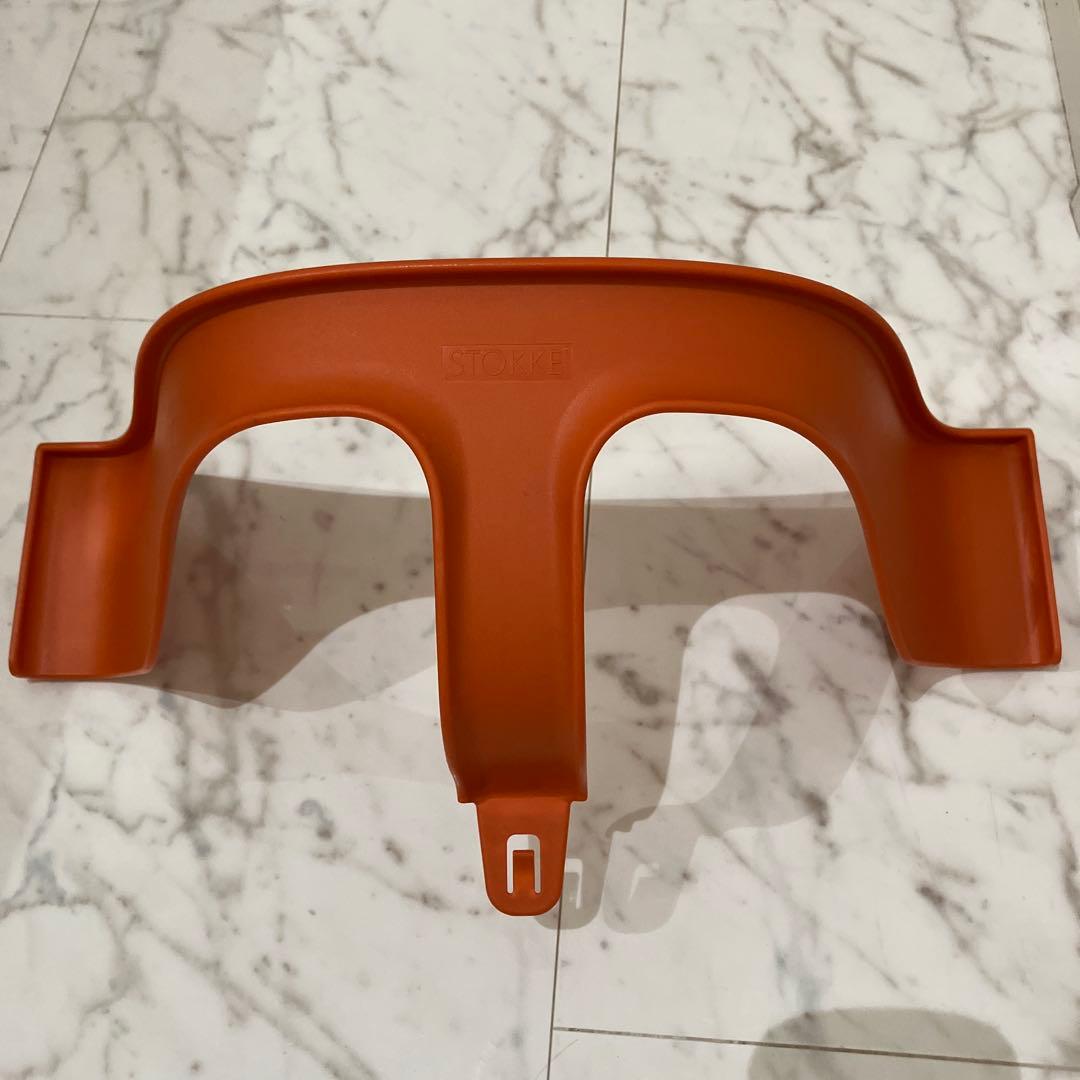 美品】 STOKKE ストッケ ベビーセット オレンジ トリップトラップ