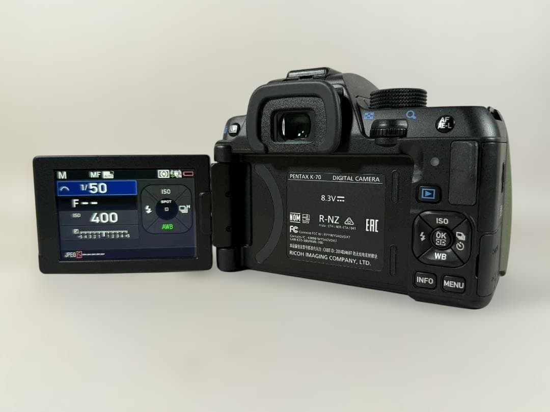 極美品】PENTAX K-70 アイビー CLUB HOUSEモデル グリーン - メルカリ