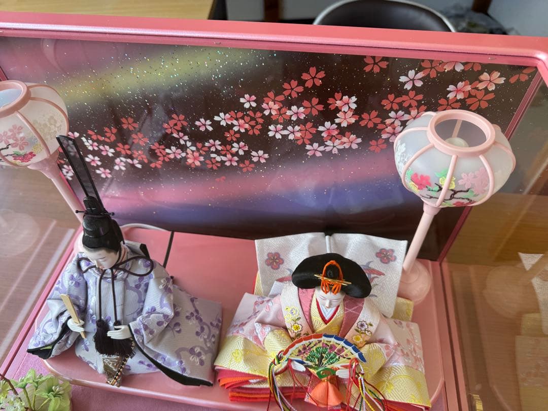 か*ま様 ひな人形 ガラスケース入り | 激安通販のイーサプライ