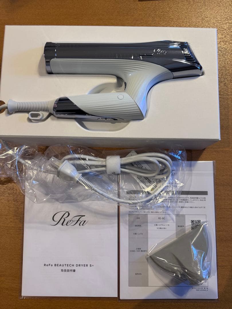 未使用同等】ReFa ビューテックドライヤー S+ 国内専用｜メーカー交換