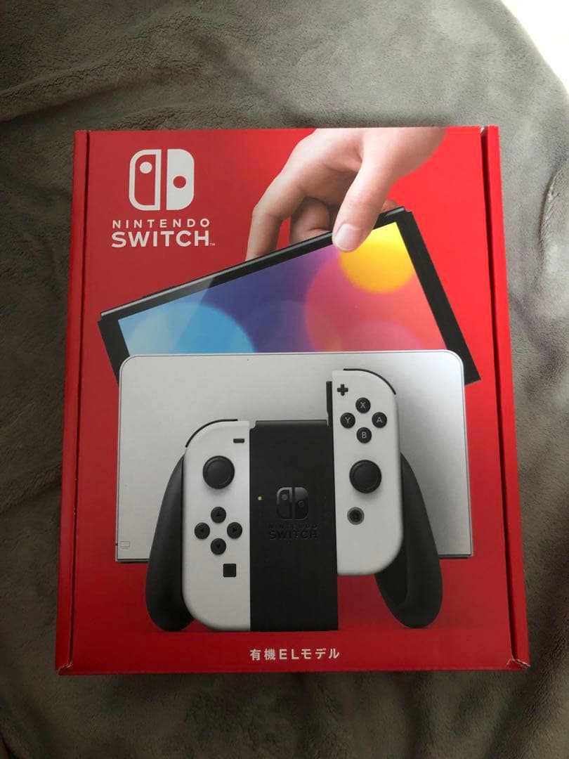 新品未開封Switch有機ＥＬホワイト Nintendo Switch スイッチ 有機ELモデル ホワイト 本体 店舗印なし