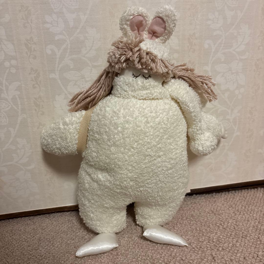 ポテチーノ　ウサギの耳のぬいぐるみ うさぎ ぬいぐるみ ふわふわ 長い耳 テイクオフ マロン レッキス