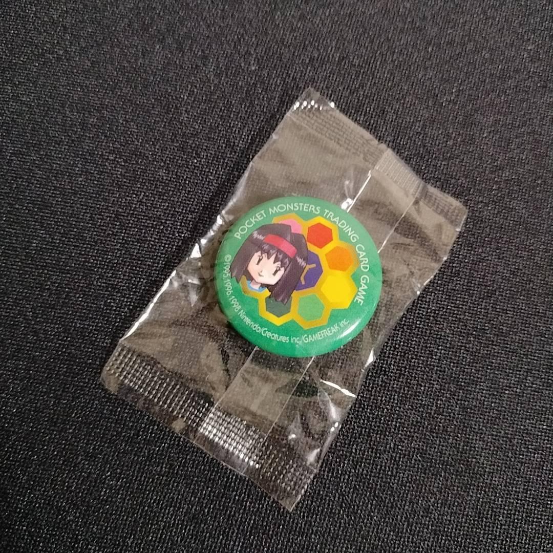未開封】 ポケモンカード エリカ 缶バッジ ジムリーダーバッジ
