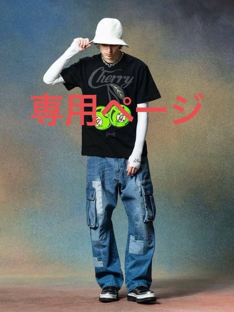 グラム アンプラグドカーゴデニム パンツ(GB0225-P01) GB0225/P01 : Unplugged Cargo Denim / アンプラグドカーゴデニム