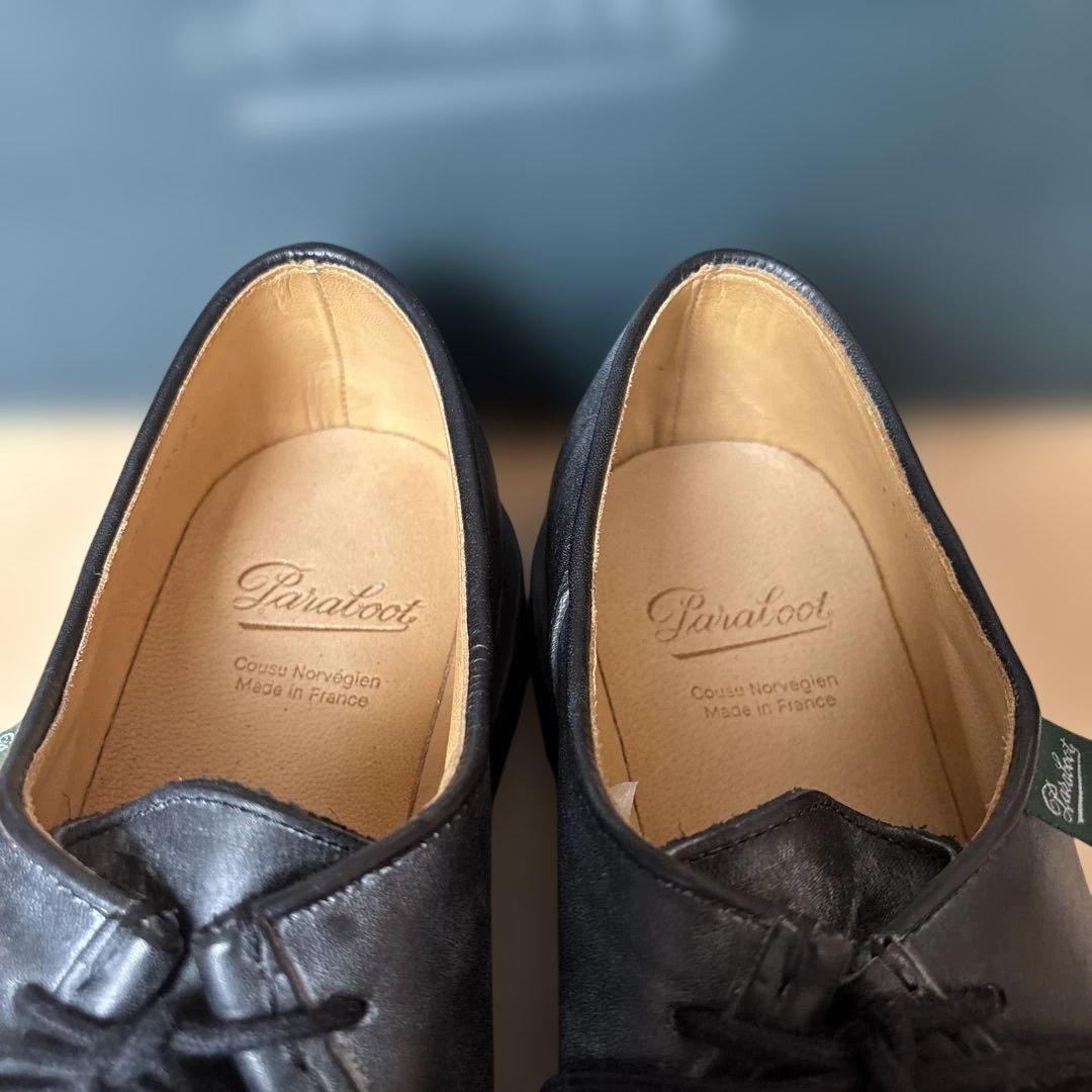 新品】パラブーツ ミカエル ブラック 40.5サイズ - メルカリ