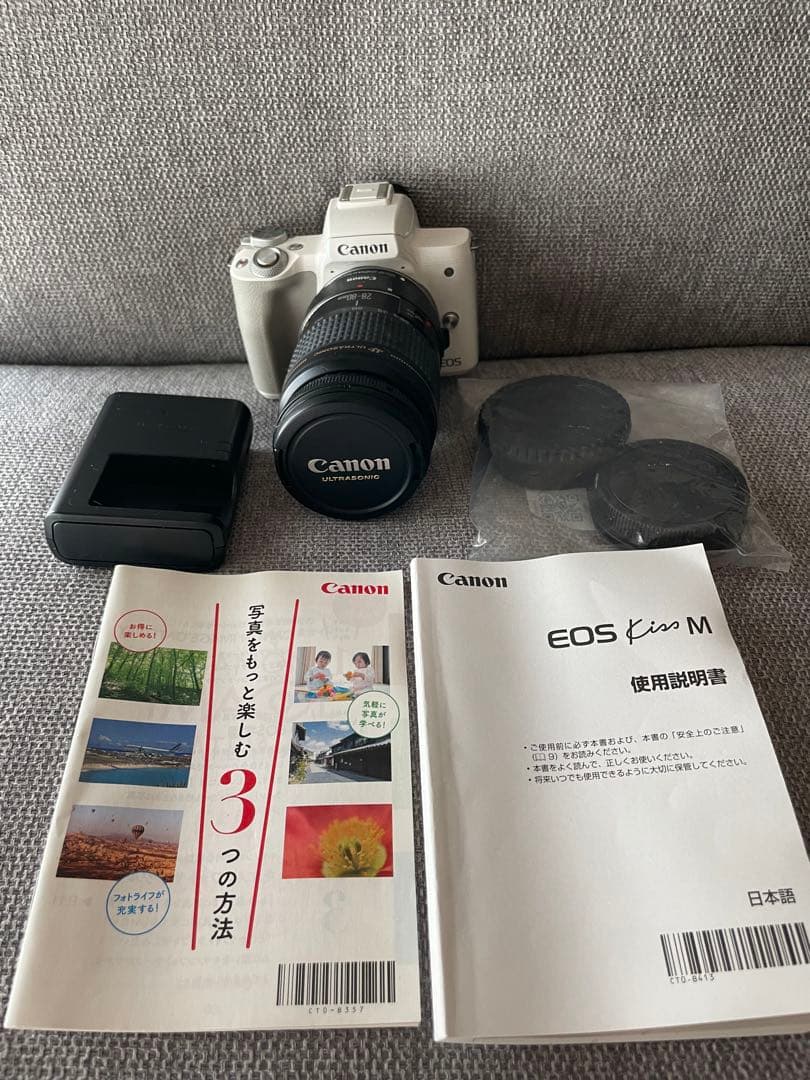 Canon EOS Kiss M ホワイト レンズ付き キヤノン、新ミラーレスカメラ「EOS Kiss M」を3月23日発売に決定