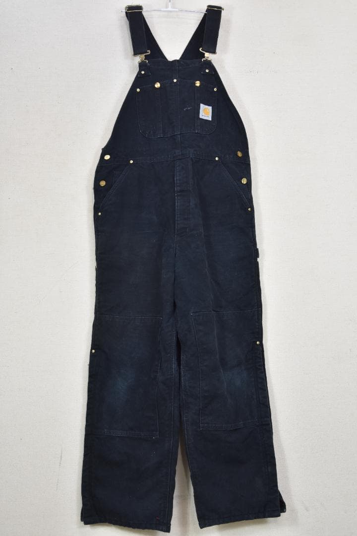 カーハート オーバーオール USA製 17068 ライナー付 ダブルニー 90
