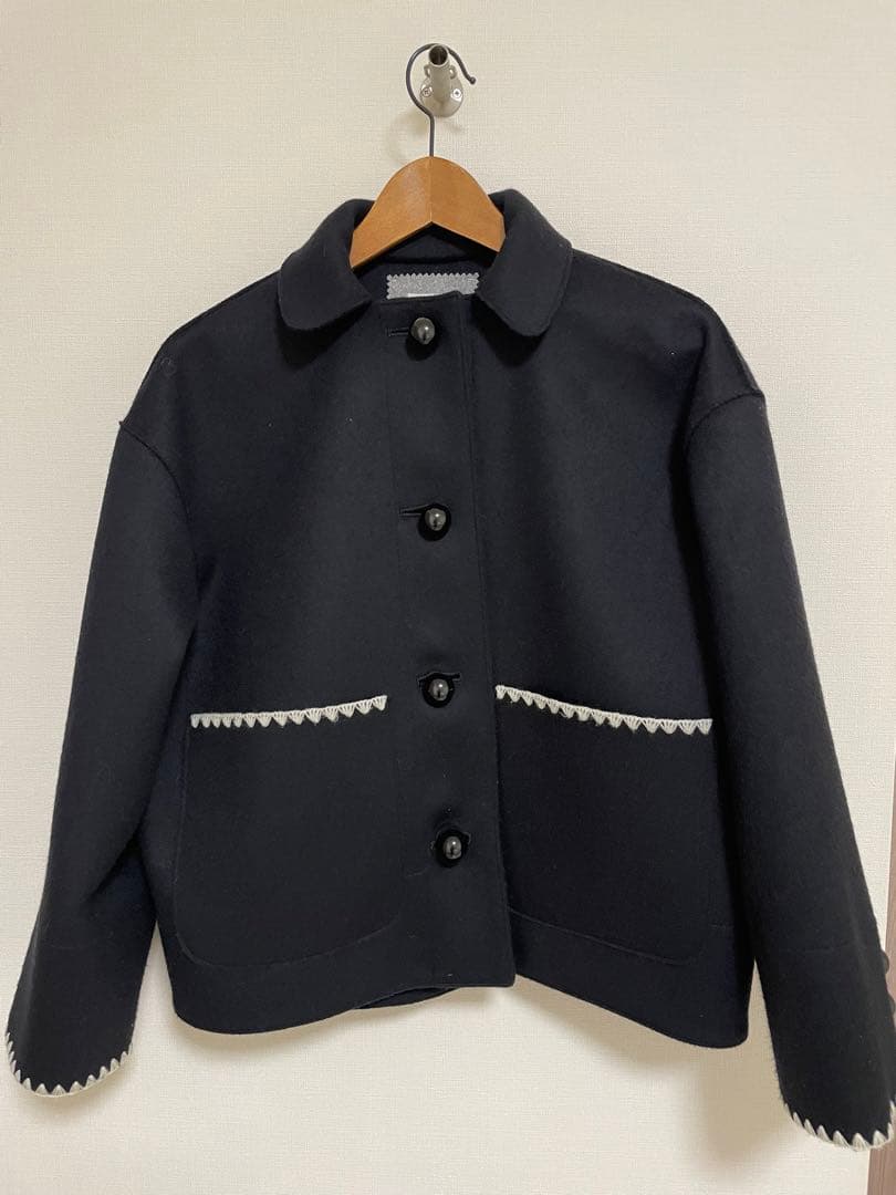 yori ハマグリウールショートコート (2025AW新作) - メルカリ