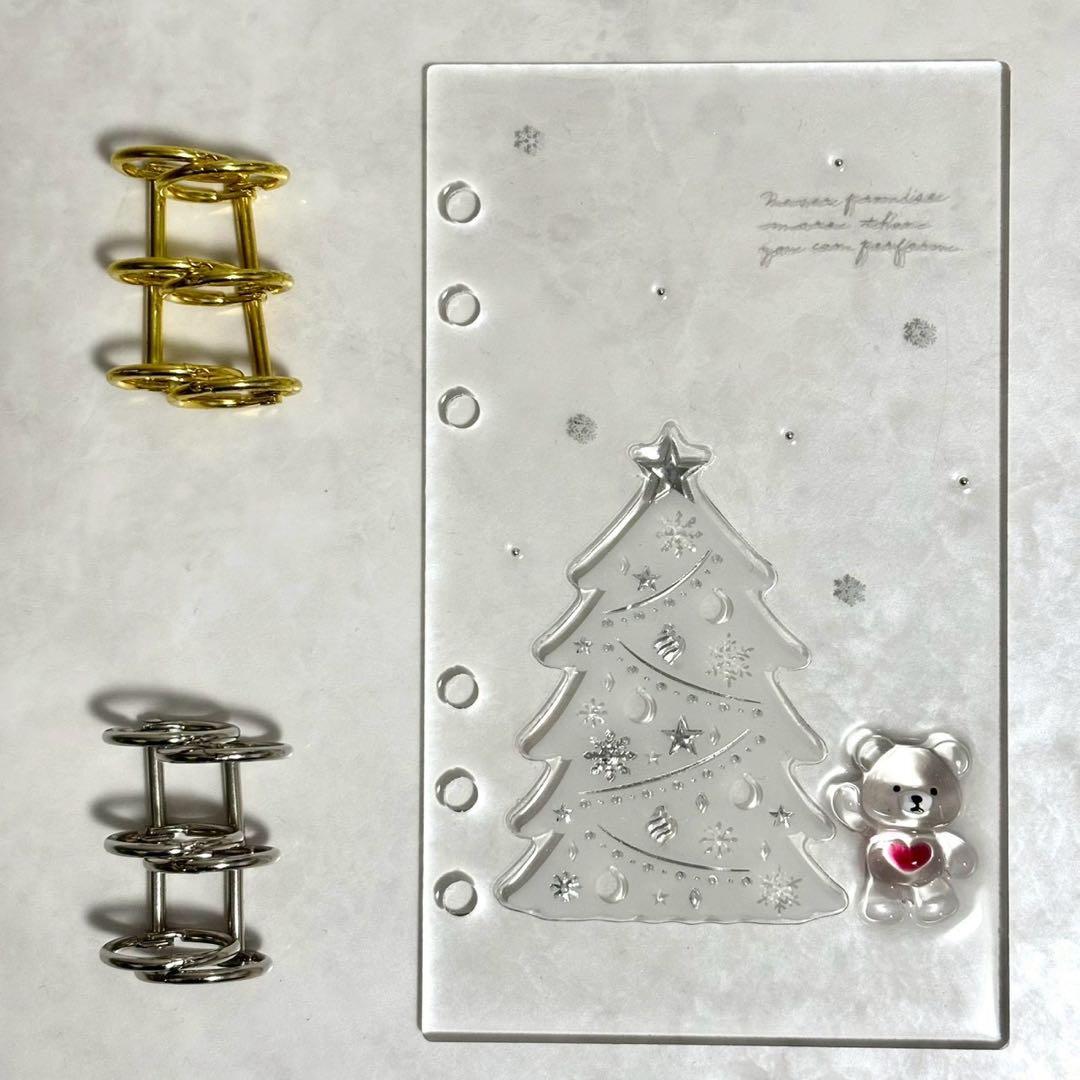 ✨たーちゃん 様専用✨A6 アクリルレジンバインダー リング付き 韓国