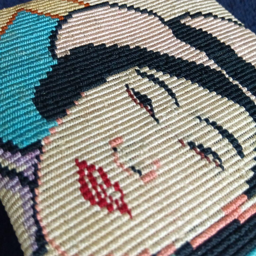 若菜君子　刺繍デザイン　エチケットミラー　鏡　宝塚　レトロ