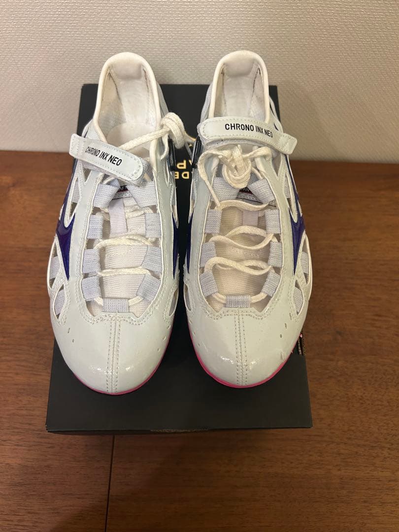 ミズノ クロノインクスネオジャパン 24.5cm 右足のみ(訳あり)