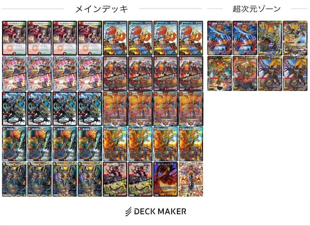 赤緑モルトdream デッキ - メルカリ