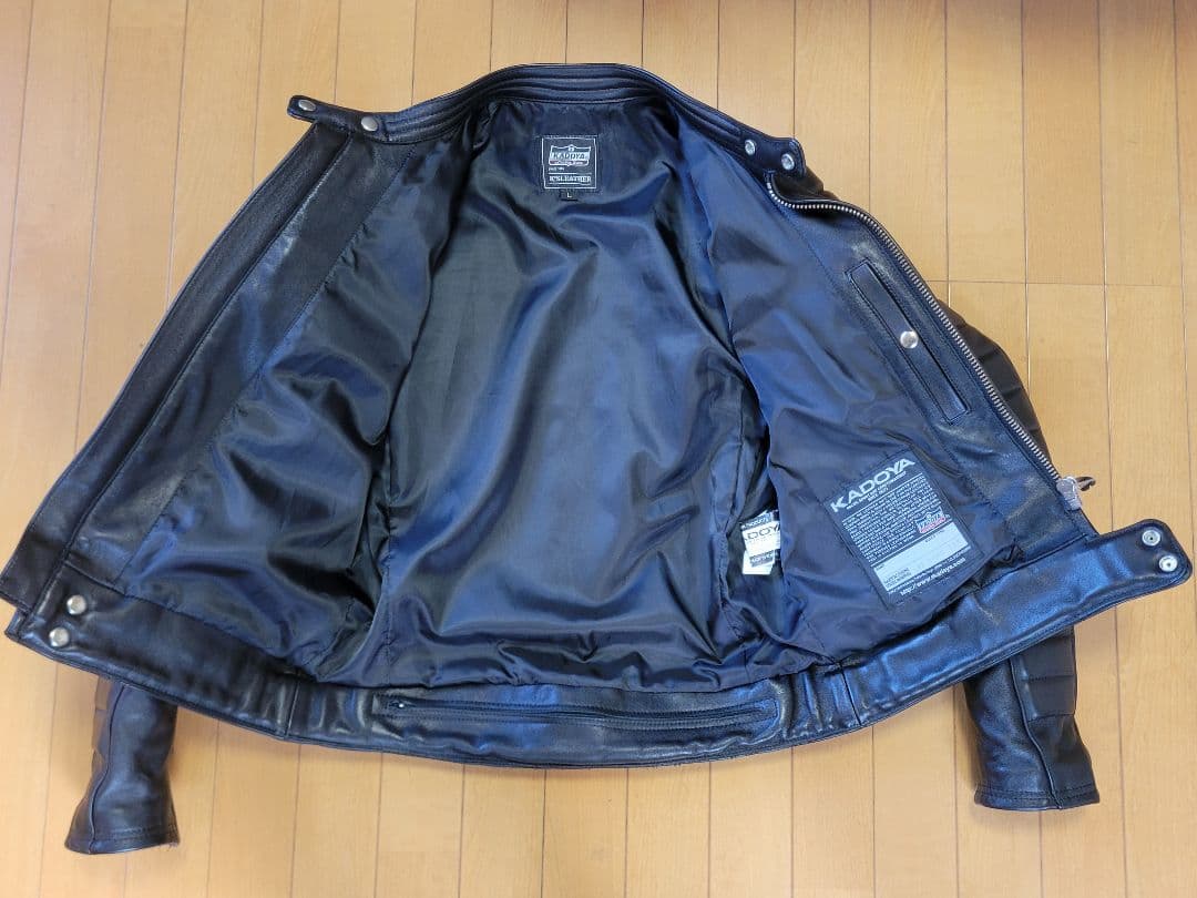 ☆極上品☆ KADOYA カドヤ SR-ORIGIN レザージャケット Lサイズ - メルカリ