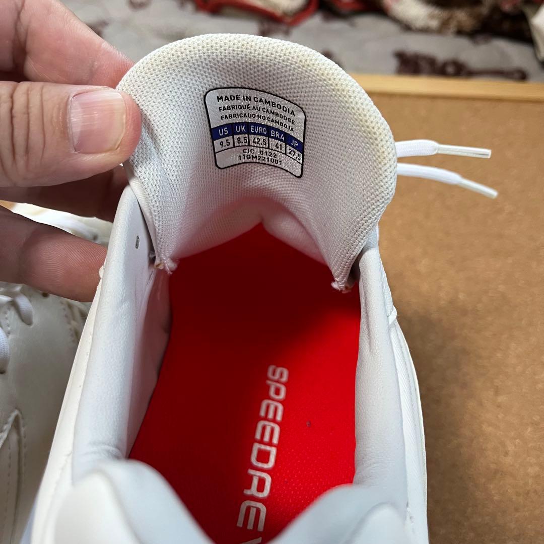 未使用品　スピードレボエース　ホワイト　27.5cm ミズノ