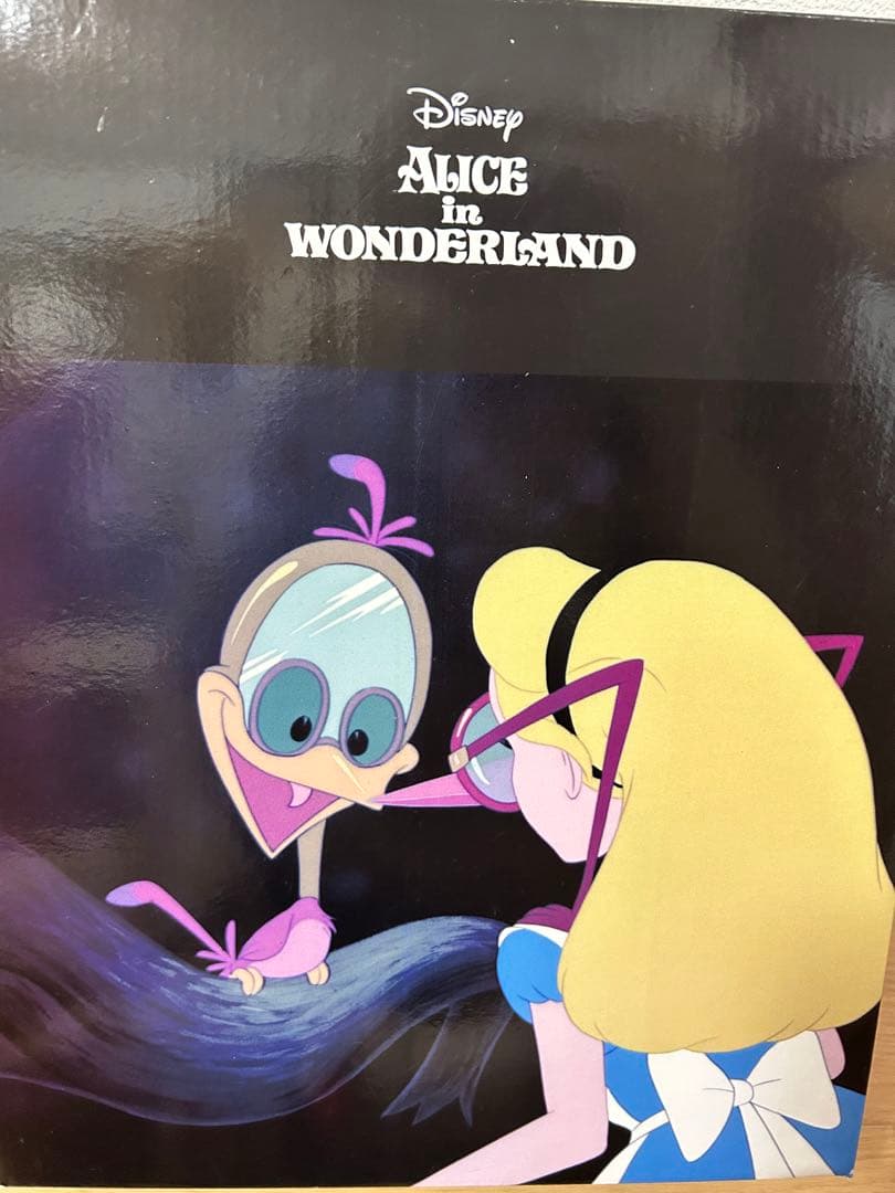 不思議の国のアリス ミラーバード レア フィギュア 置物 鏡 ディズニー