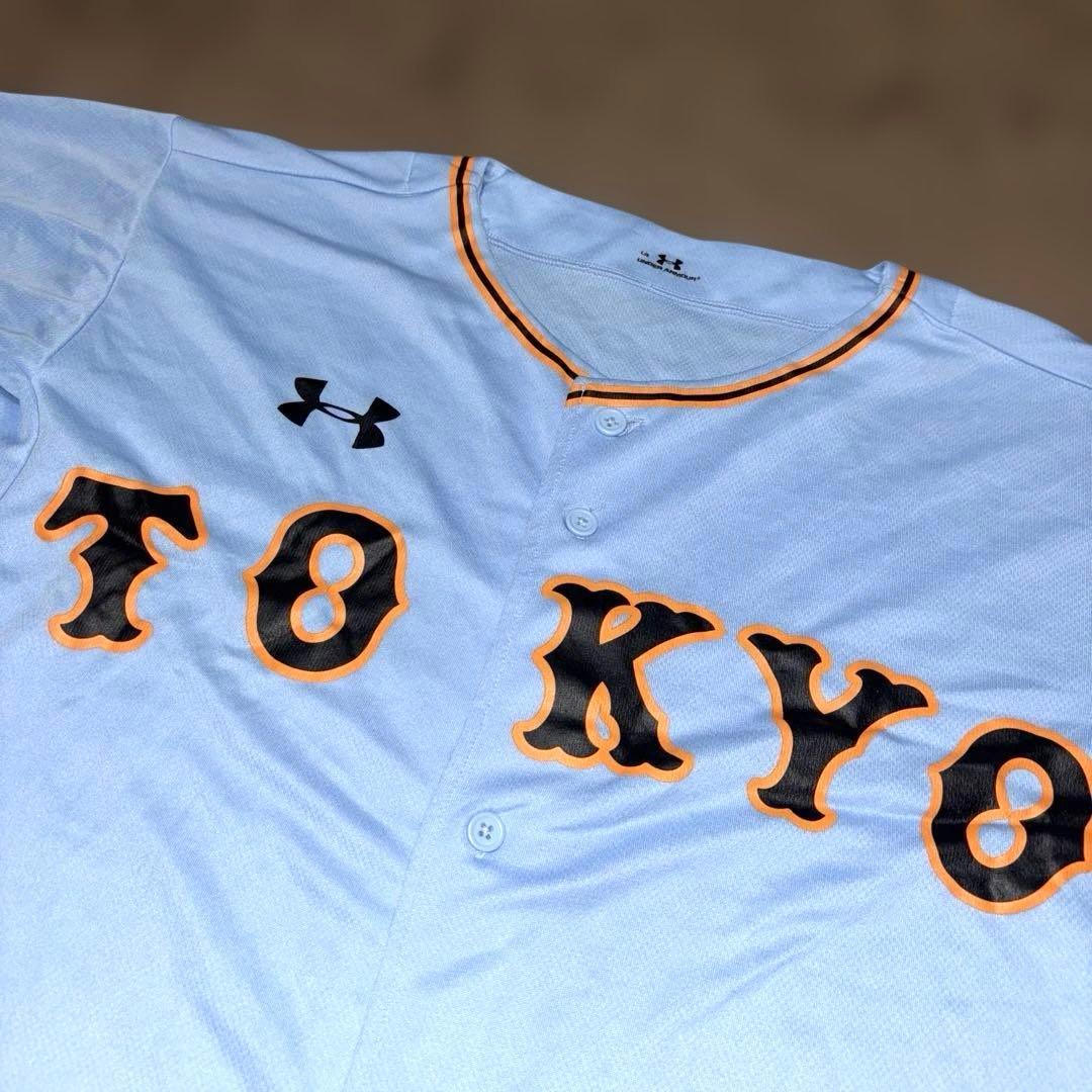 巨人 ジャイアンツ 長野久義 ブルー ユニフォーム アンダーアーマー