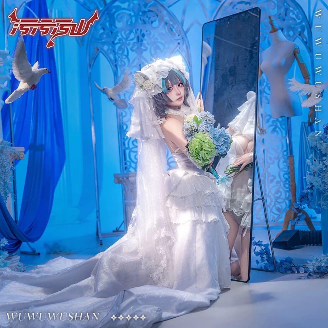 アズールレーン アズレン リトル・チェシャー 花嫁 コスプレ衣装