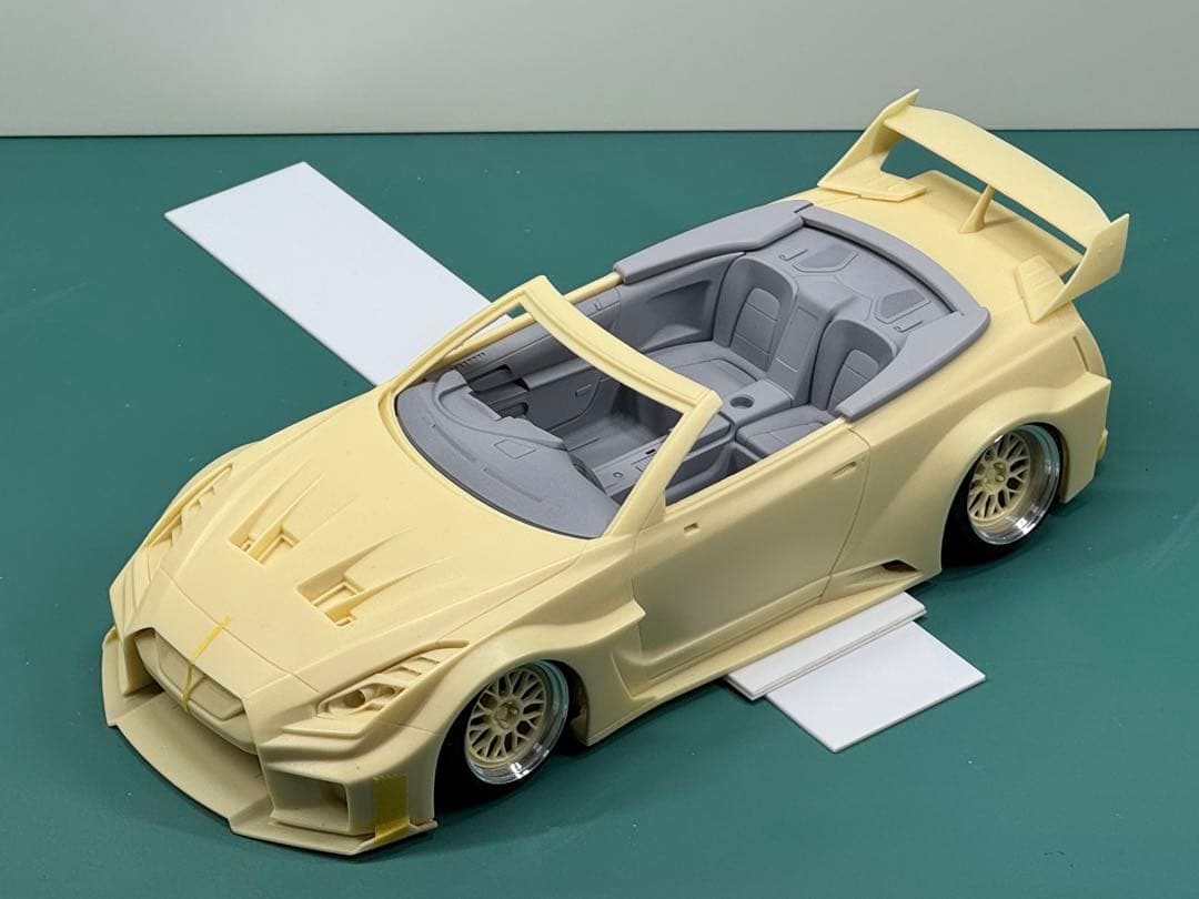 LIBERTY WALK GTR R35 東京オートサロン リバティーウォーク ルーフカットはグラチャンマシンへのリスペクト！」リバティーウォーク