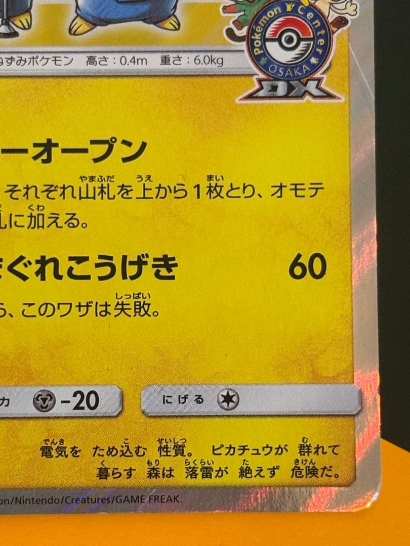 漫才ごっこピカチュウ：ポケモンセンターオーサカDX オープン記念 おい