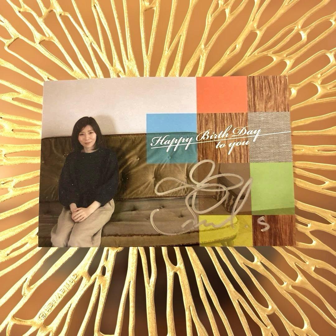 柴田淳／サイン入りバースデーカード／ポストカード - メルカリ