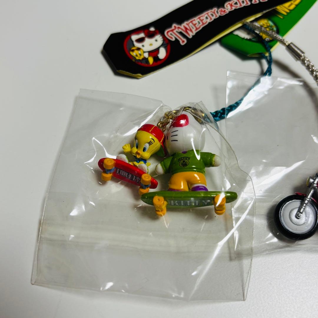 サンリオ ハローキティ 根付 Tweety&kitty