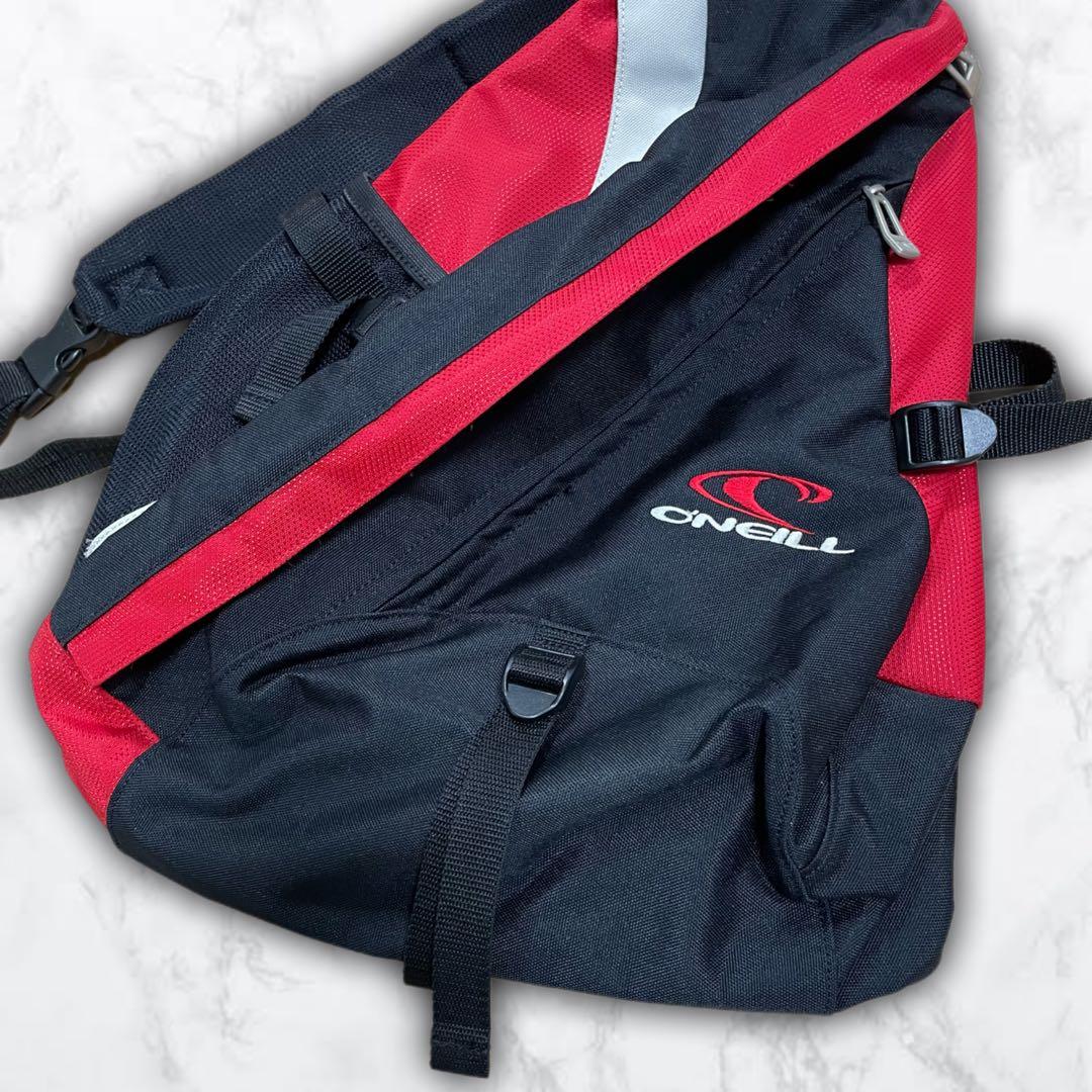 y2k】O'NEILL オニール ワンショルダーバッグ 赤 OLD 90s - メルカリ