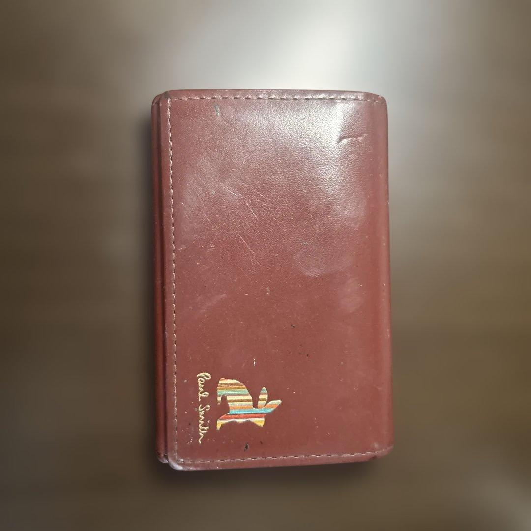Paul Smith ブラウン名刺入れ - メルカリ