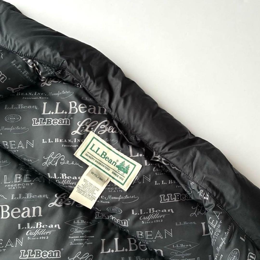 未使用 L.L.BEAN ビーンズ トレイル モデル ダウン ベスト 82 黒
