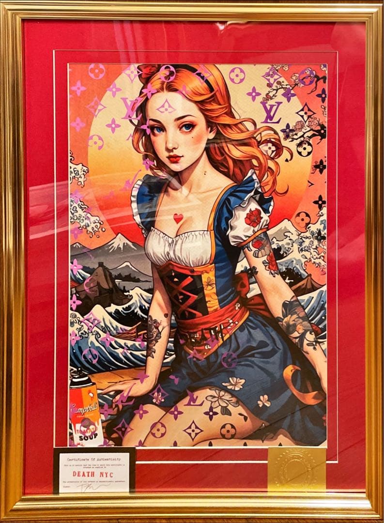 額込 世界限定100枚DEATH NYC アートポスター 現代アート 8 ◇世界限定100枚◇ DEATH NYC 現代アート ポスター JO07 - メルカリ