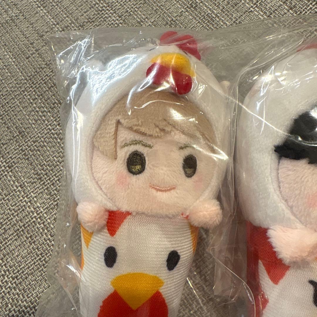 Mrs. GREEN APPLE からあげクン ぬいぐるみキーホルダー3種セット