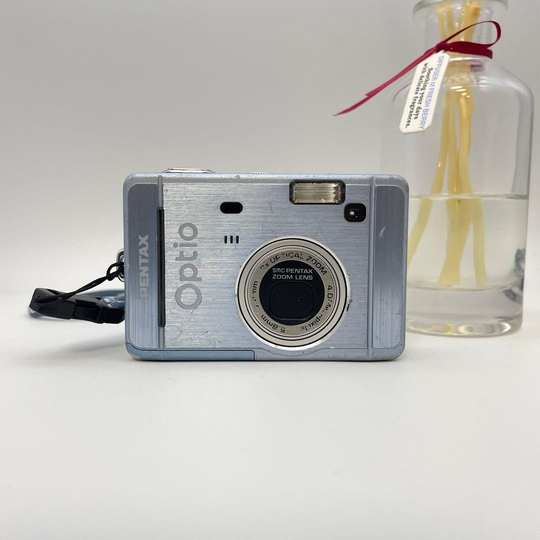 スマホ転送OK✨PENTAX Optio S40✨動作確認済 単三電池 可愛い♪ 動作確認済✨PENTAX Optio S40✨スマホ転送OK 単三電池 可愛い