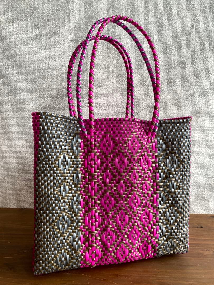 G57-L1-Mサイズ メキシコ オアハカ メルカドバッグ - メルカリ