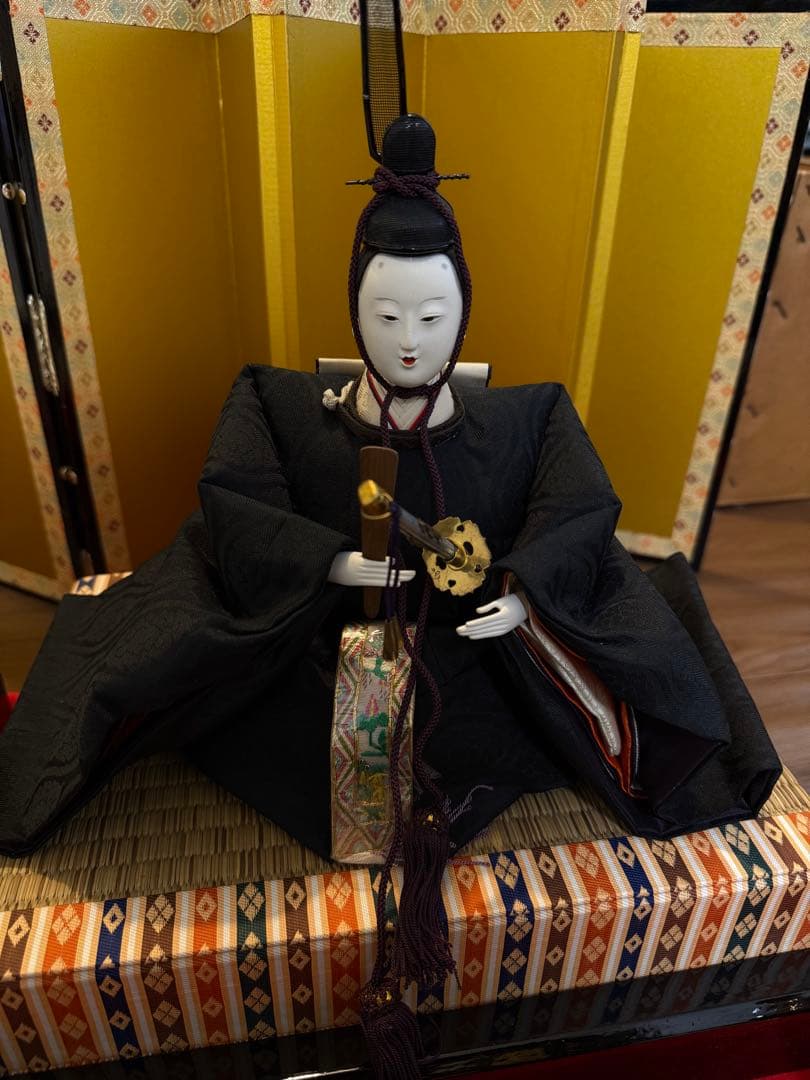 送料込み‼︎京風アンティーク雛人形セット＆お道具類