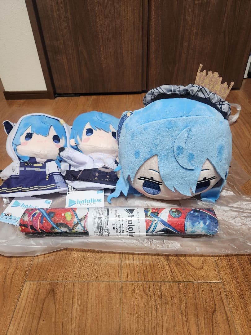 ホロライブ星街すいせい ぬいぐるみ・マウスパッド 4体セット - メルカリ