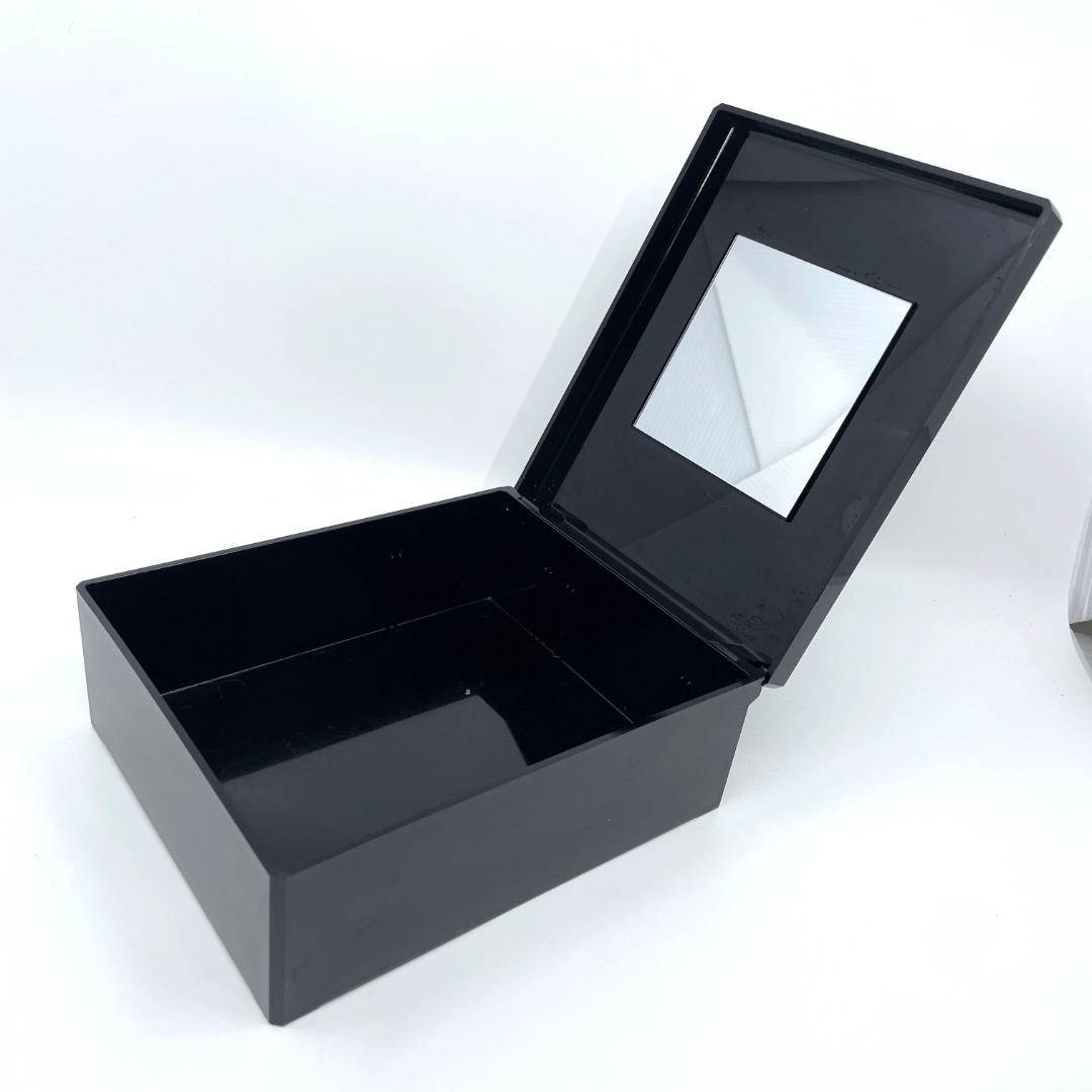 CHANEL ノベルティ メイクボックス 非売品 ミラー付 ブラック 黒