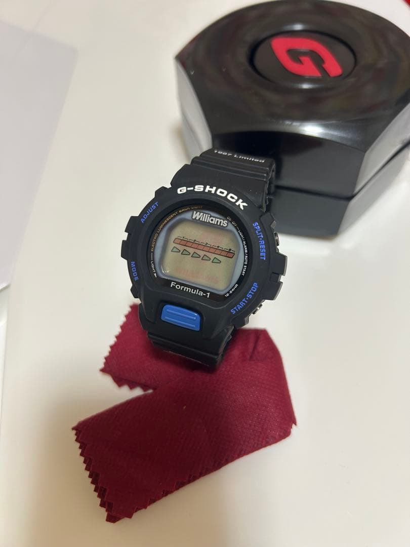 激レア G-SHOCK F1 ウィリアムズ・ルノー DW-6600B 限定品 G-SHOCK F1 ウィリアムズ・ルノー DW-6600B 限定モデル - メルカリ