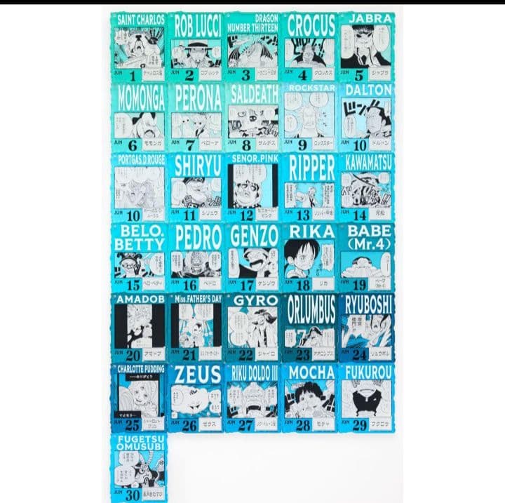 ワンピース ベースショップ 一番くじ アクリルブロックチャーム 未開封