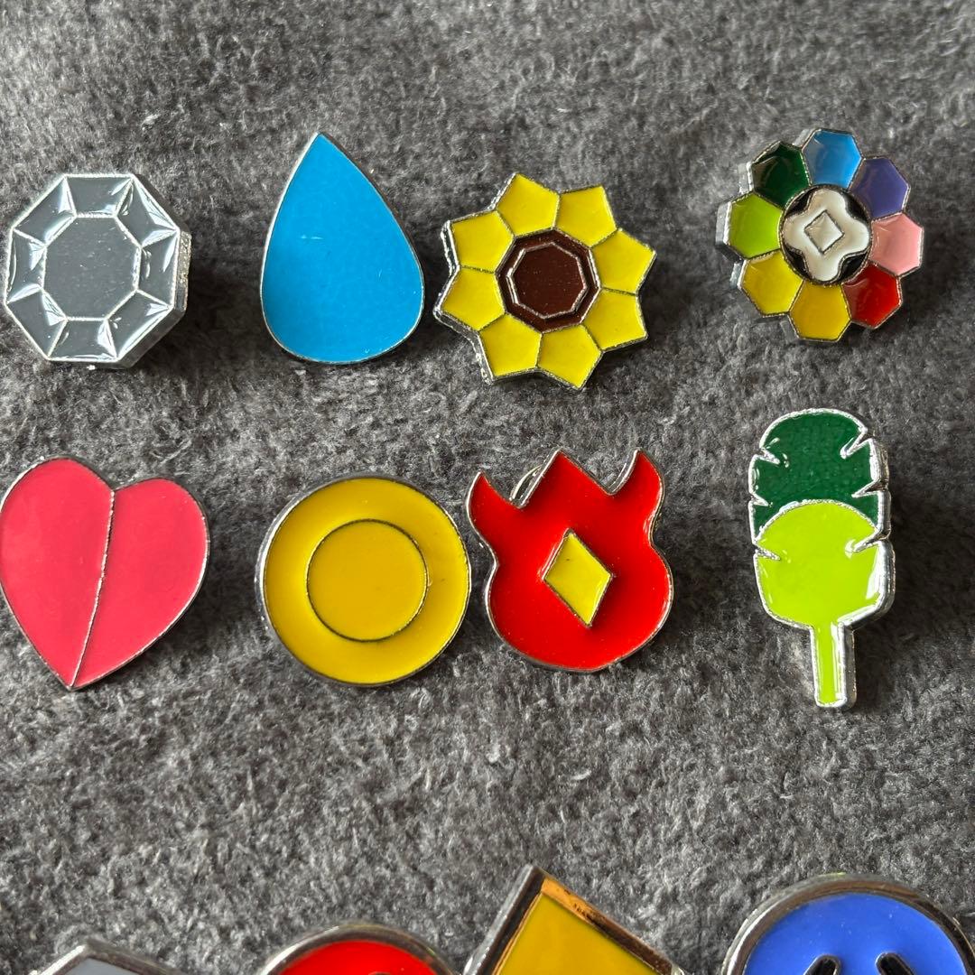 ポケモン ジムバッジ カントー地方〜カロス地方 58個セット - メルカリ