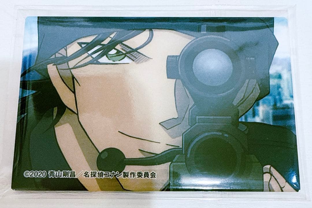 名探偵コナン 緋色の弾丸 劇場版第24弾 場面写 スクエア 缶バッジ