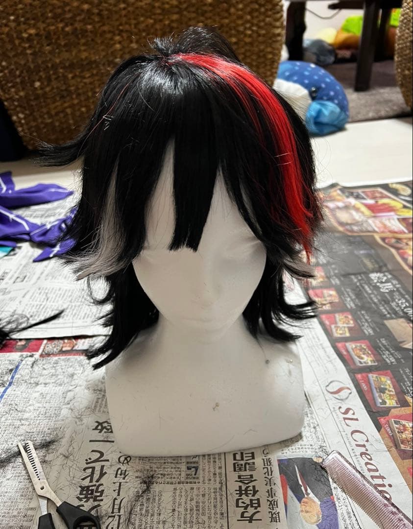 鬼人正邪 コスプレ衣装 ウィッグセット - メルカリ