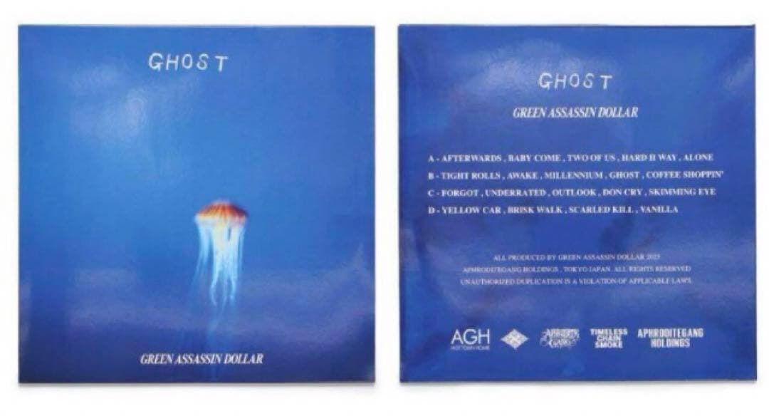 新品 GHOST -2LP- GREEN ASSASSIN DOLLAR