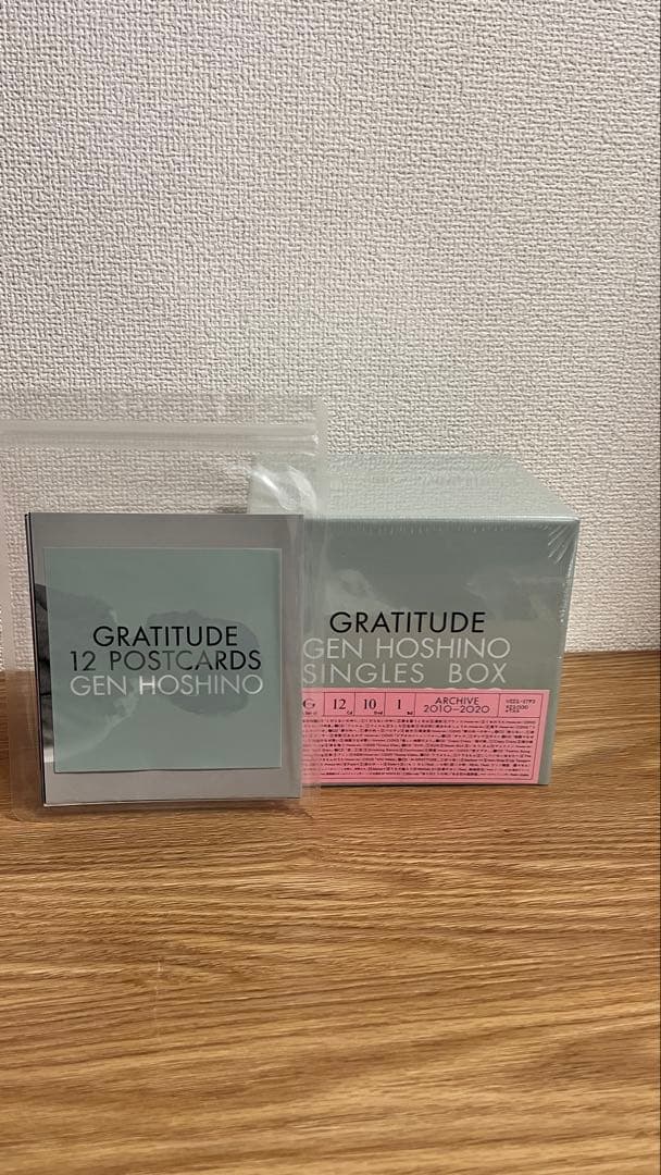【未開封】星野源 シングルBOX GRATITUDE 〈特典ポストカード付〉 星野源のソロデビュー10周年記念作品『Gen Hoshino Singles Box