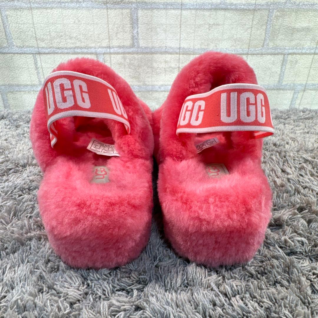 ☆美品☆UGG アグ W OH YEAH ファーサンダル ピンク 22cm - メルカリ