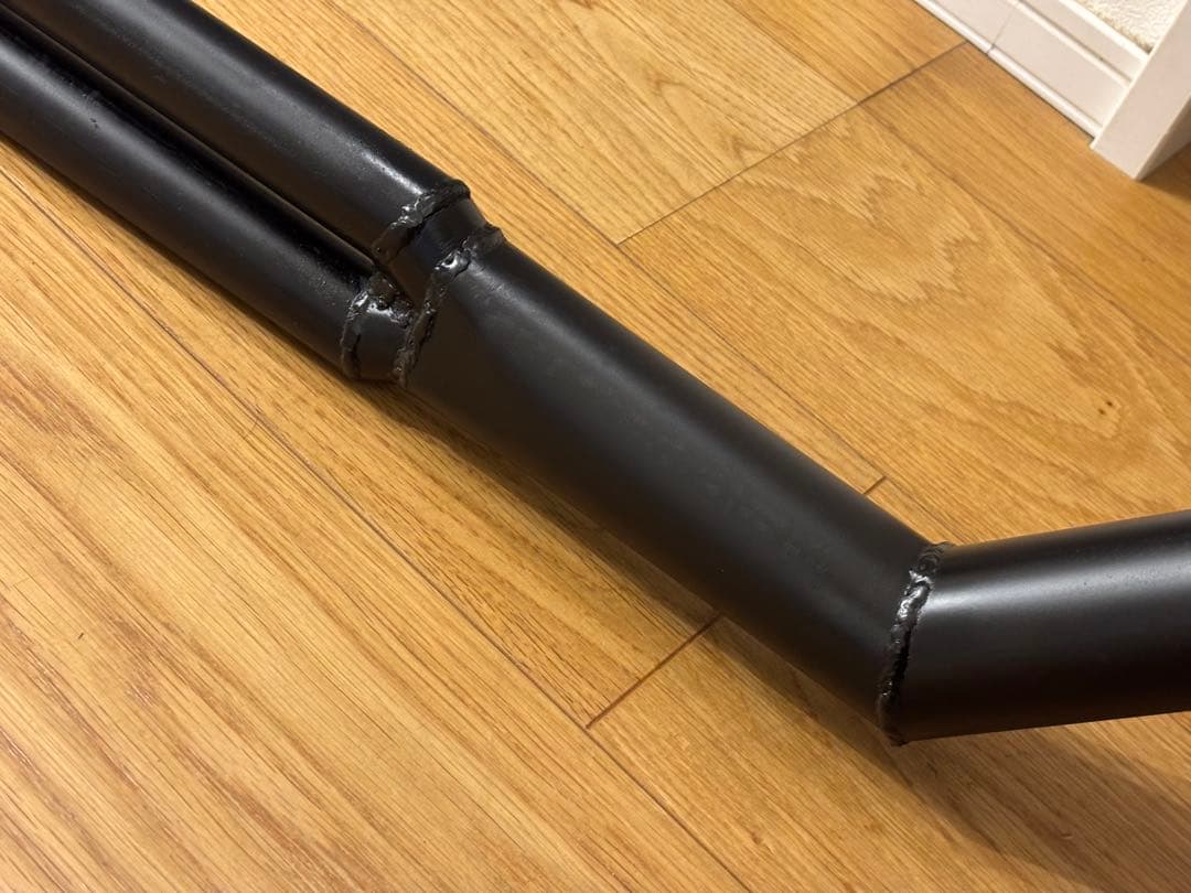 【送料込】 2本出し 竹槍マフラー　1m20cm 50.8π