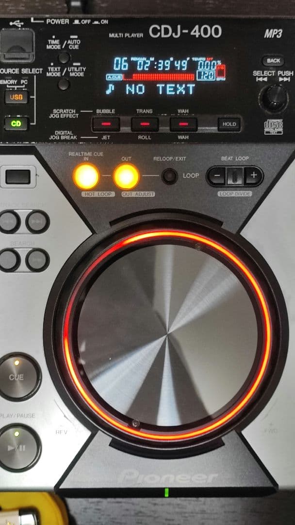 ② 込 プラッター難あり Pioneer CDJ-400 MP3プレーヤー 中古品】PIONEER/CDJ/CDJ-400 -DJ機材アナログレコード専門店OTAIRECORD
