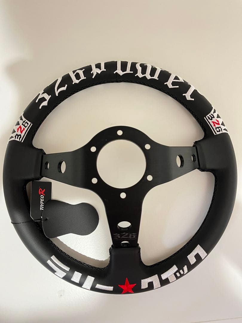 326パワー 326power ラリークイック トチ狂 ステアリング 送料無料