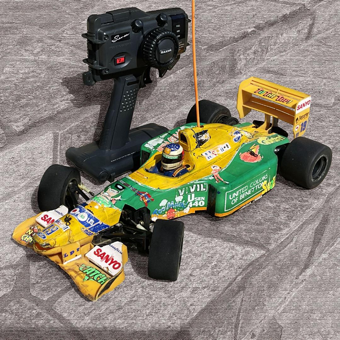 タミヤ F1 ベネトンB192 　ラジコン ＆プロポ 【故障・ジャンク品】 Yahoo!オークション -「ベネトン b192」(ホビーラジコン) の落札相場