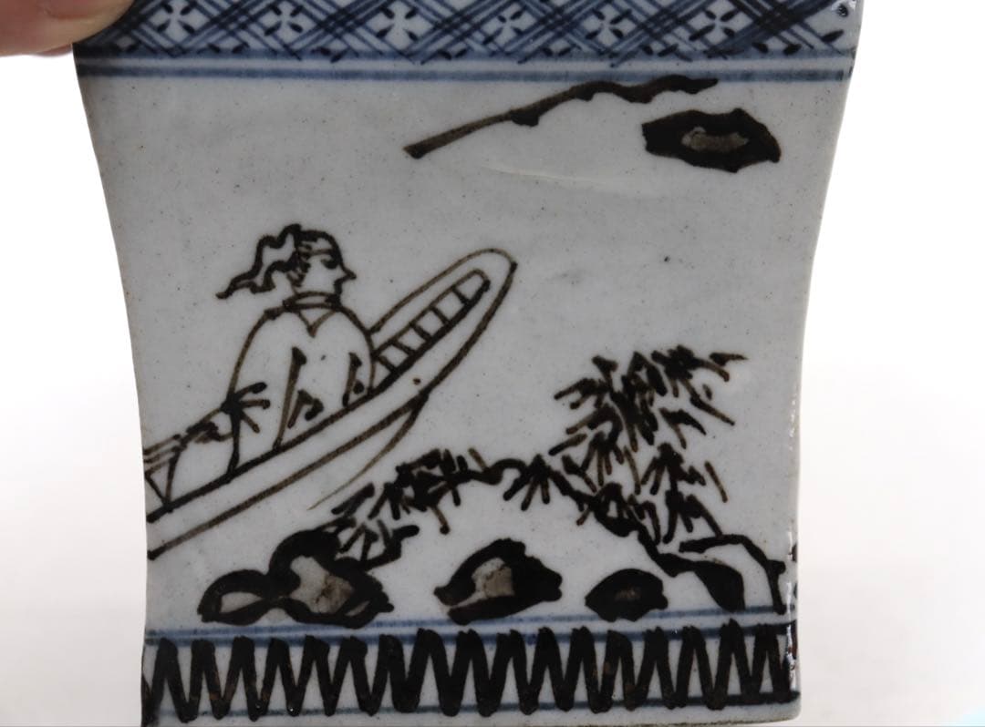 京都の名工 雍州乾山 角鉢 茶道具 共箱 送料込み250529 - メルカリ